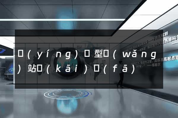營(yíng)銷型網(wǎng)站開(kāi)發(fā)