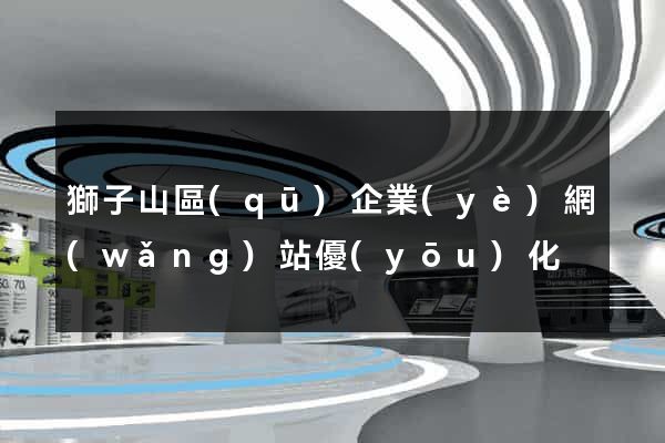 獅子山區(qū)企業(yè)網(wǎng)站優(yōu)化