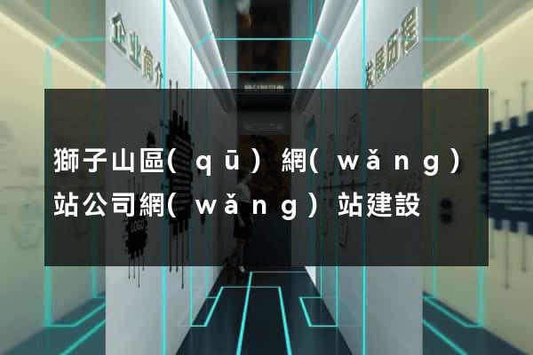 獅子山區(qū)網(wǎng)站公司網(wǎng)站建設