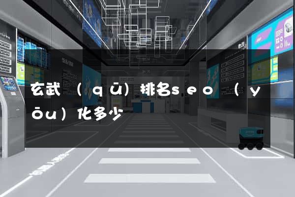 玄武區(qū)排名seo優(yōu)化多少錢