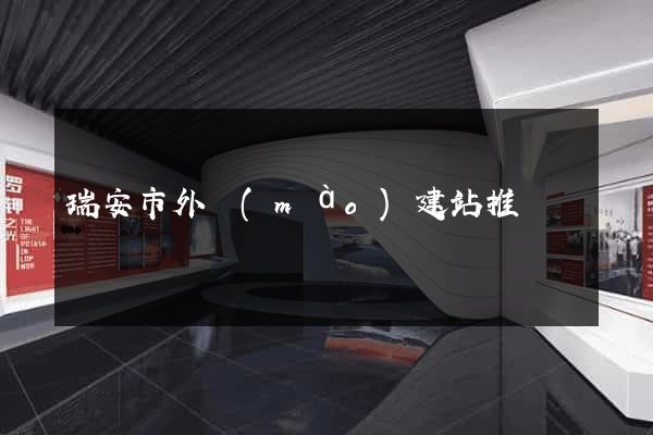 瑞安市外貿(mào)建站推廣