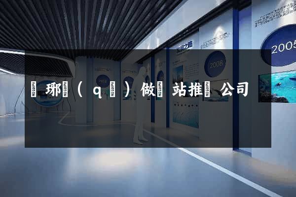 瑯琊區(qū)做網站推廣公司
