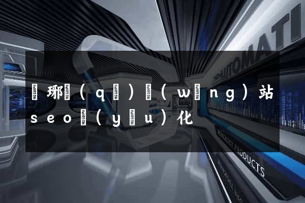 瑯琊區(qū)網(wǎng)站seo優(yōu)化