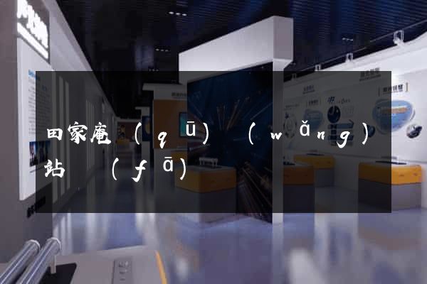 田家庵區(qū)網(wǎng)站開發(fā)