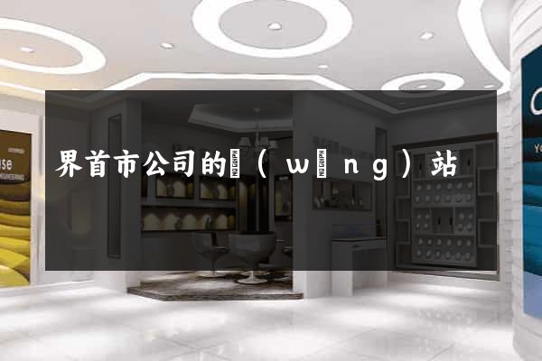 界首市公司的網(wǎng)站