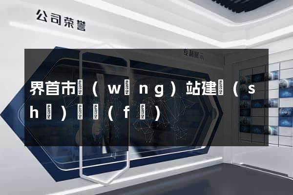 界首市網(wǎng)站建設(shè)開發(fā)