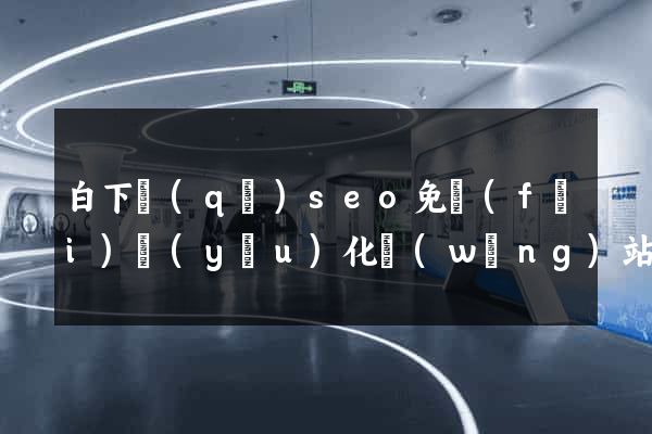 白下區(qū)seo免費(fèi)優(yōu)化網(wǎng)站