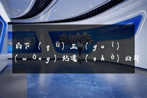 白下區(qū)正規(guī)網(wǎng)站建設(shè)公司
