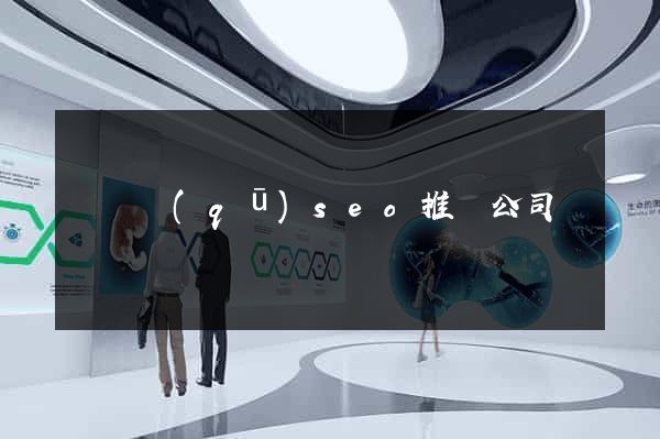 盧灣區(qū)seo推廣公司