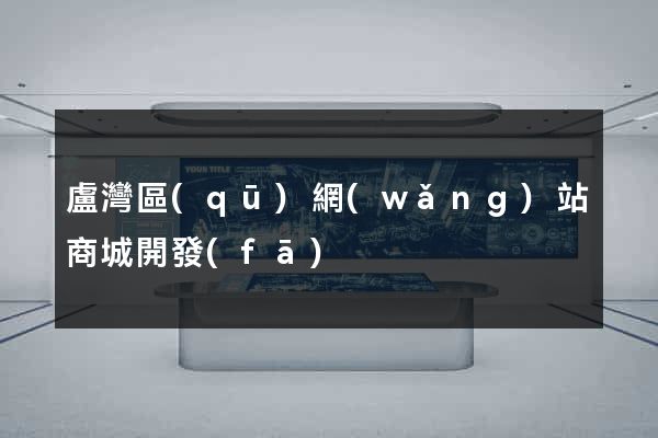 盧灣區(qū)網(wǎng)站商城開發(fā)