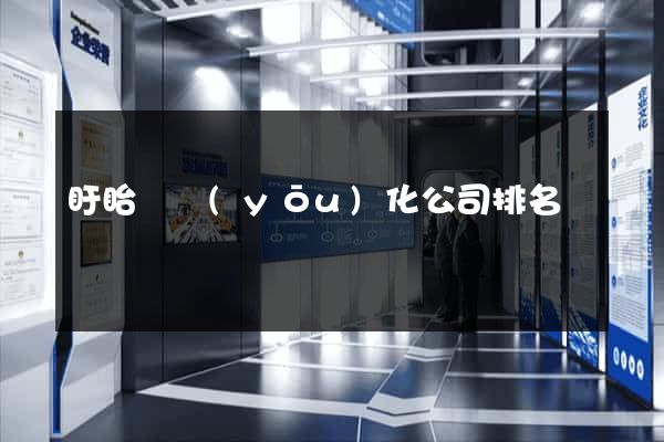 盱眙縣優(yōu)化公司排名
