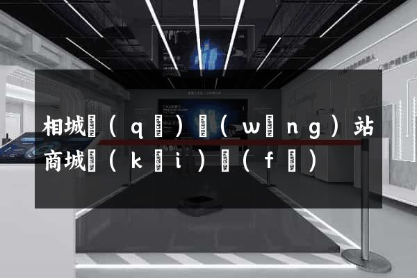 相城區(qū)網(wǎng)站商城開(kāi)發(fā)
