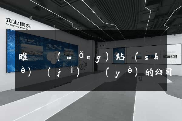 睢寧縣網(wǎng)站設(shè)計(jì)專業(yè)的公司
