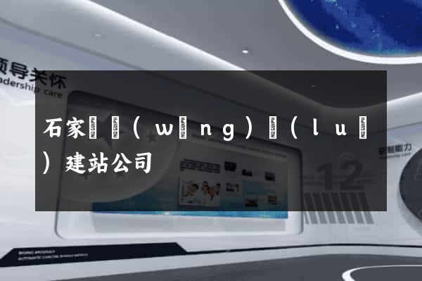 石家莊網(wǎng)絡(luò)建站公司