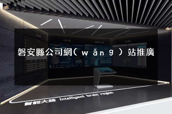 磐安縣公司網(wǎng)站推廣