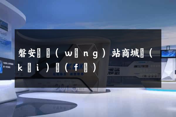 磐安縣網(wǎng)站商城開(kāi)發(fā)