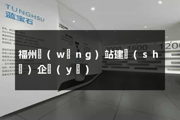 福州網(wǎng)站建設(shè)企業(yè)