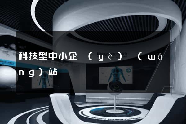 科技型中小企業(yè)網(wǎng)站
