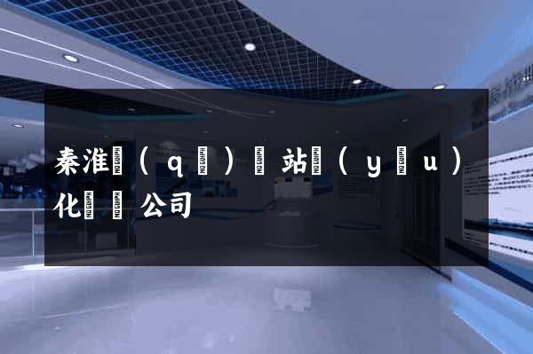 秦淮區(qū)網站優(yōu)化設計公司