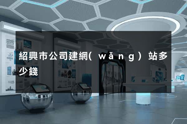 紹興市公司建網(wǎng)站多少錢