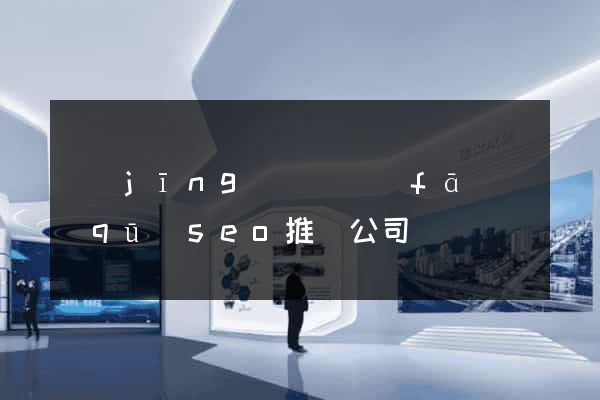 經(jīng)濟開發(fā)區(qū)seo推廣公司