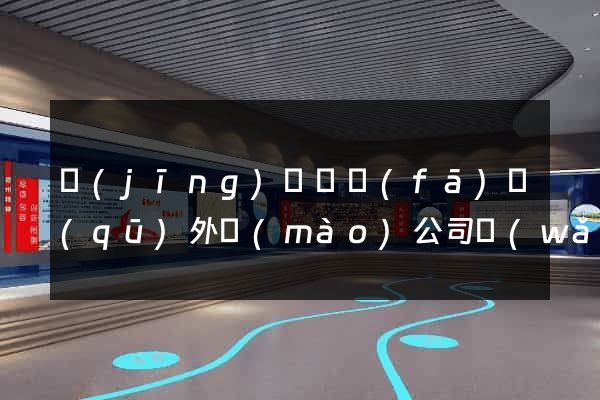 經(jīng)濟開發(fā)區(qū)外貿(mào)公司網(wǎng)站