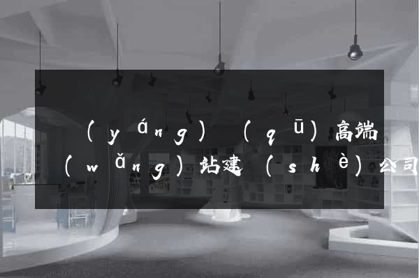 維揚(yáng)區(qū)高端網(wǎng)站建設(shè)公司