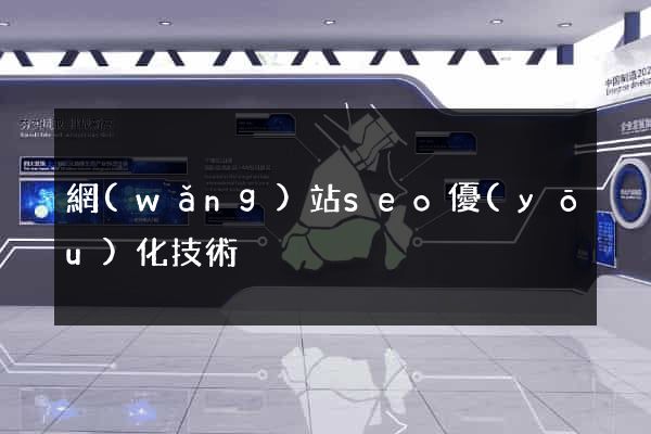 網(wǎng)站seo優(yōu)化技術