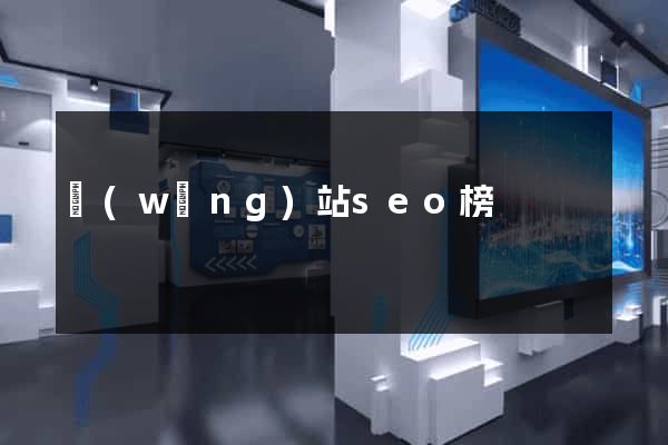 網(wǎng)站seo榜