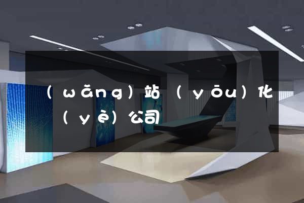 網(wǎng)站優(yōu)化專業(yè)公司