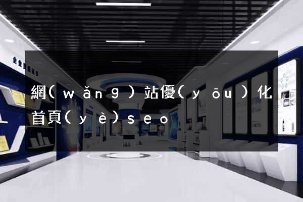 網(wǎng)站優(yōu)化首頁(yè)seo
