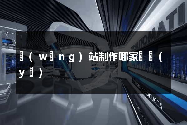 網(wǎng)站制作哪家專業(yè)
