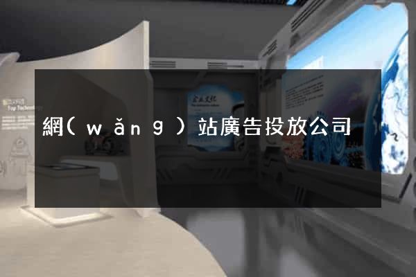 網(wǎng)站廣告投放公司