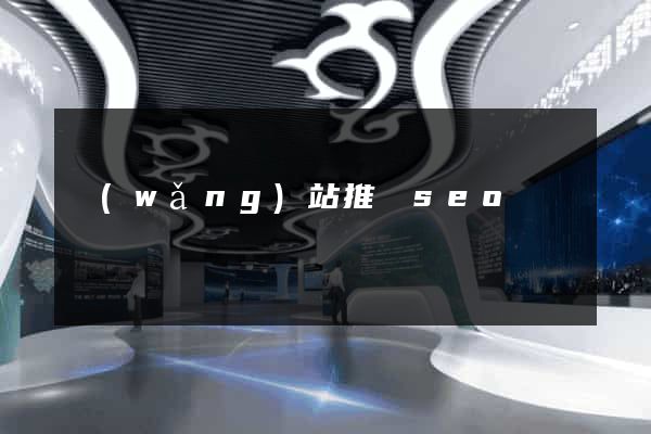 網(wǎng)站推廣seo