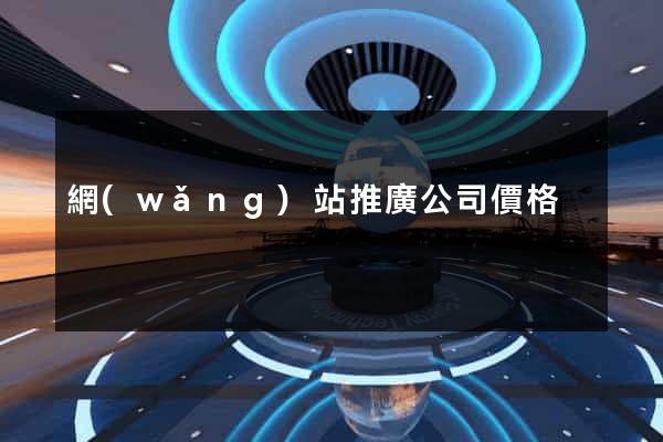 網(wǎng)站推廣公司價格