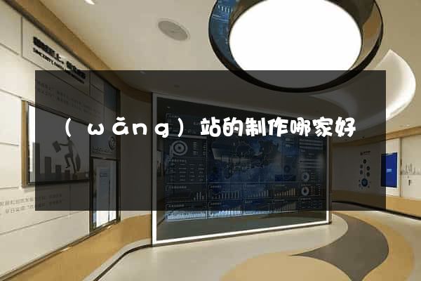 網(wǎng)站的制作哪家好