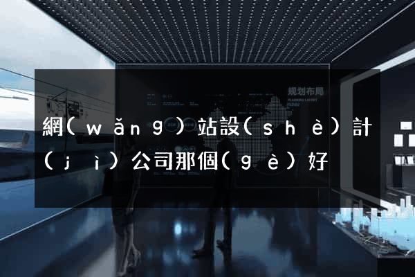 網(wǎng)站設(shè)計(jì)公司那個(gè)好