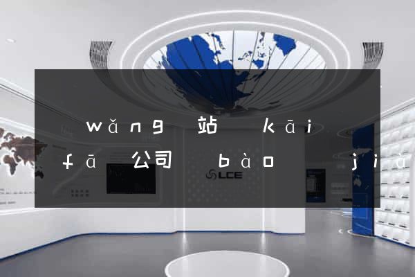網(wǎng)站開(kāi)發(fā)公司報(bào)價(jià)
