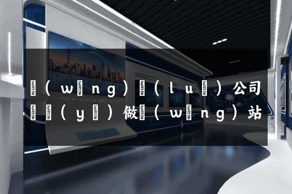 網(wǎng)絡(luò)公司專業(yè)做網(wǎng)站