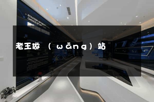 老王做網(wǎng)站