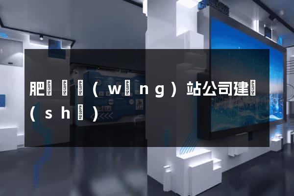 肥東縣網(wǎng)站公司建設(shè)