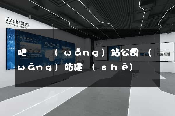 肥東縣網(wǎng)站公司網(wǎng)站建設(shè)