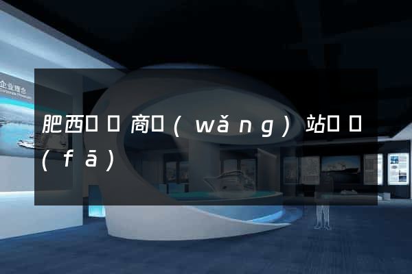 肥西縣電商網(wǎng)站開發(fā)