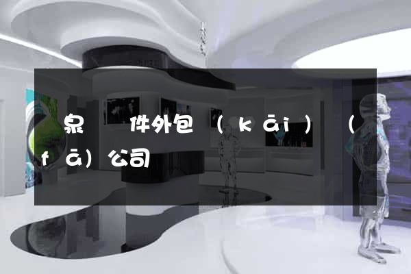 臨泉縣軟件外包開(kāi)發(fā)公司