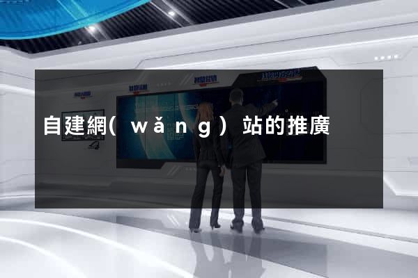自建網(wǎng)站的推廣