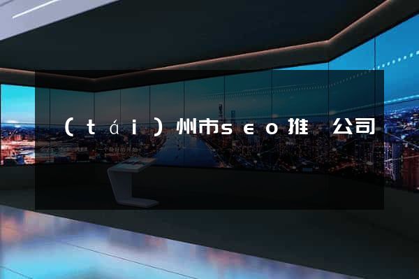 臺(tái)州市seo推廣公司