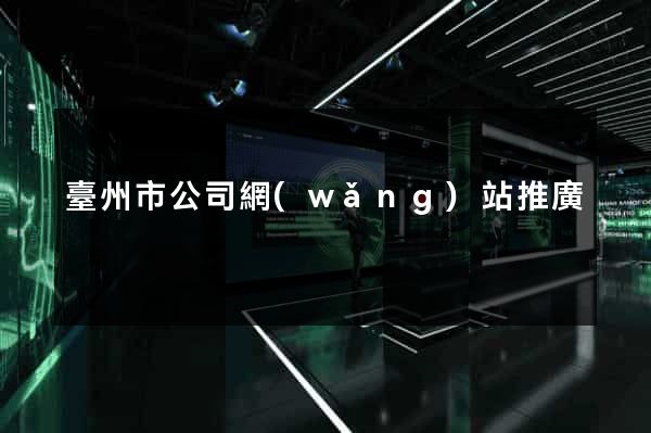 臺州市公司網(wǎng)站推廣