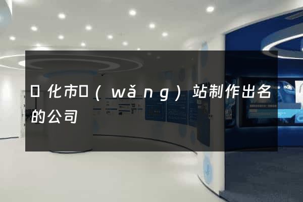 興化市網(wǎng)站制作出名的公司