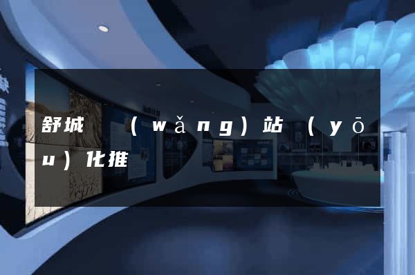 舒城縣網(wǎng)站優(yōu)化推廣