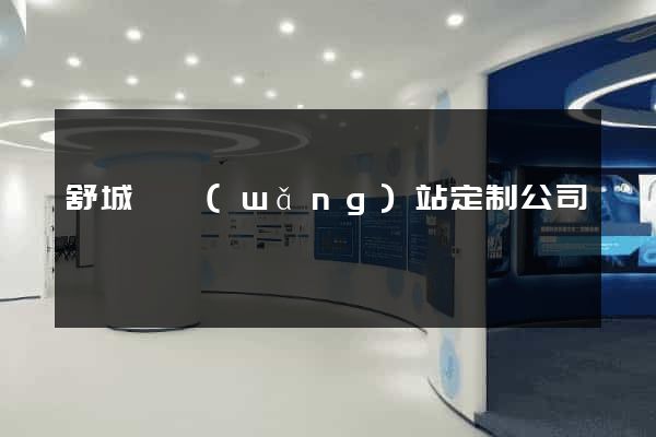 舒城縣網(wǎng)站定制公司